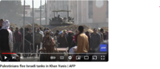 image from video Palestinians flee Israel tank.png