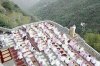 Performing Eid Ul-Adha prayer on the mountains of Viva between heaven and earth.jpg